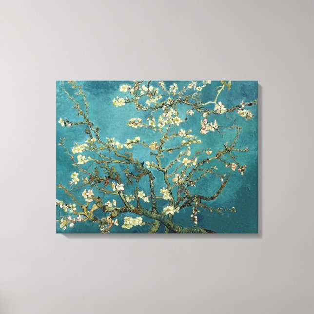 Blossoming Almond Tree - Van Gogh Canvas Print (Front)