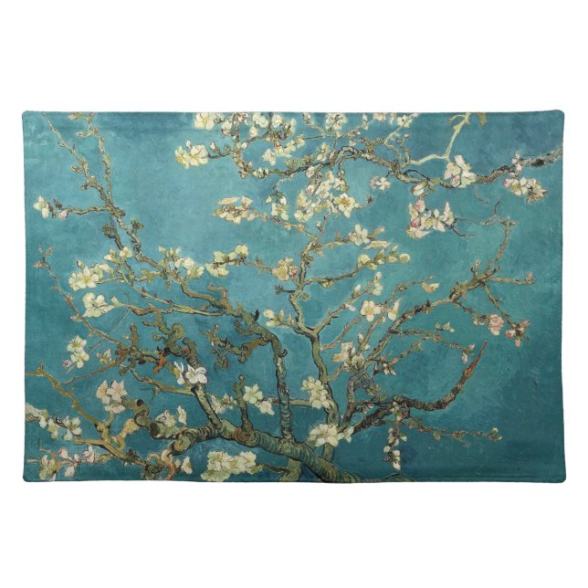 Blossoming Almond Tree - Van Gogh Cloth Placemat (Front)