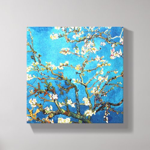 Blossoming Almond Tree Van Gogh Fine Art Canvas Print