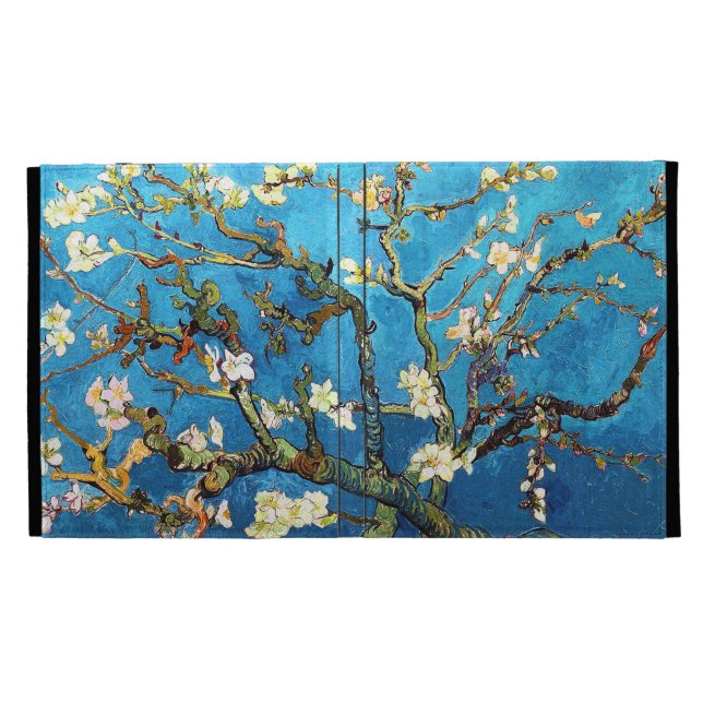 Blossoming Almond Tree Van Gogh Fine Art iPad Case (Opened)