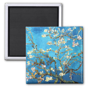 Blossoming Almond Tree Van Gogh Fine Art Magnet