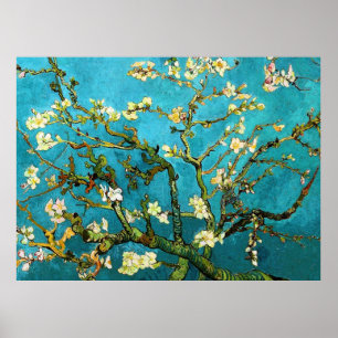 Blossoming Almond Tree Van Gogh Fine Art Poster