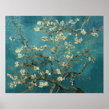 Blossoming Almond Tree - Van Gogh Poster by Amazing_Posters at Zazzle
