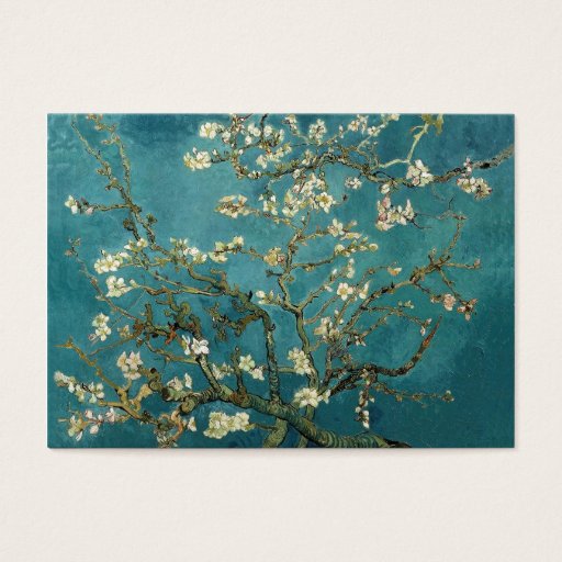Customizable Blossoming Almond Tree, Vincent van Gogh. Business Card Templates