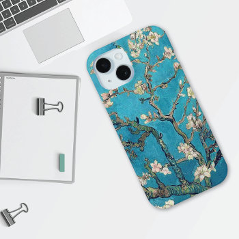 Blossoming Almond Tree Vincent Van Gogh Iphone 15 Case by mangomoonstudio at Zazzle