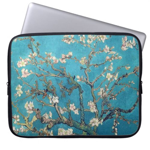 Blossoming Almond Tree Vincent van Gogh Laptop Sleeve
