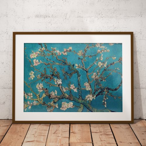 Blossoming Almond Tree Vincent van Gogh Poster