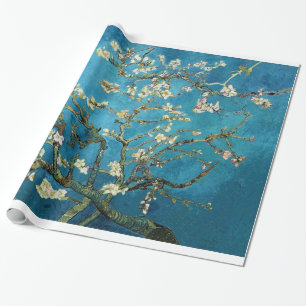 Blossoming Almond Tree, Vincent van Gogh. Wrapping Paper
