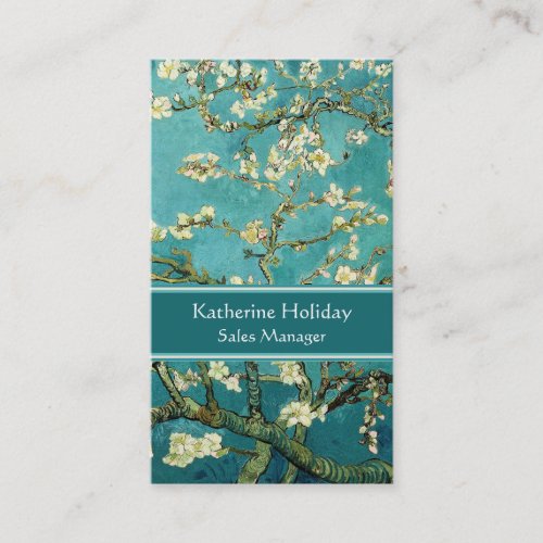 Almond Blossoms Business Card Template