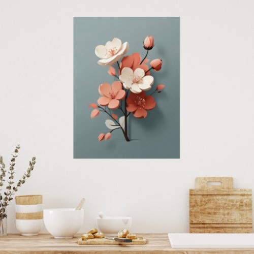 Blossoming Beauty Poster