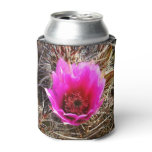 Blossoming Cactus (Prickly Pear) Wildflower Can Cooler