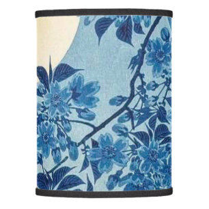 Blossoming Cherry on a Moonlit Night - Ohara Koson Lamp Shade