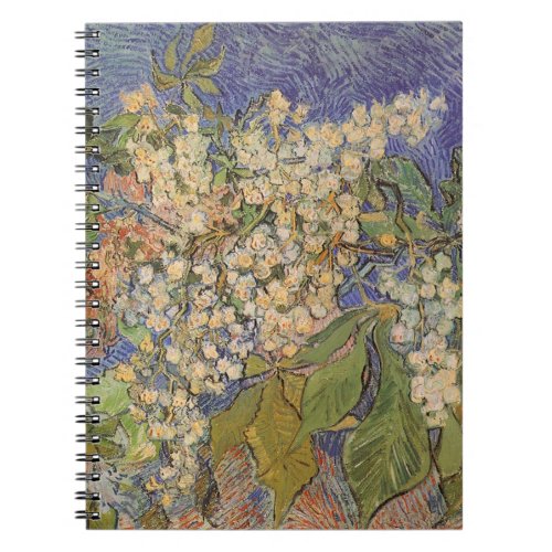 Blossoming Chestnut Branches by Vincent van Gogh Notebook