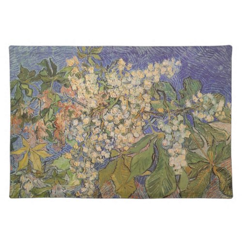 Blossoming Chestnut Branches by Vincent van Gogh Placemat