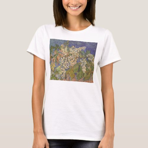 Blossoming Chestnut Branches by Vincent van Gogh T_Shirt