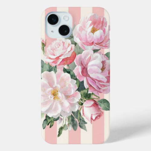 Blossoming Elegance iPhone Case 
