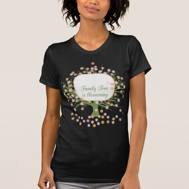 Blossoming Family Tree T-Shirt (Front)