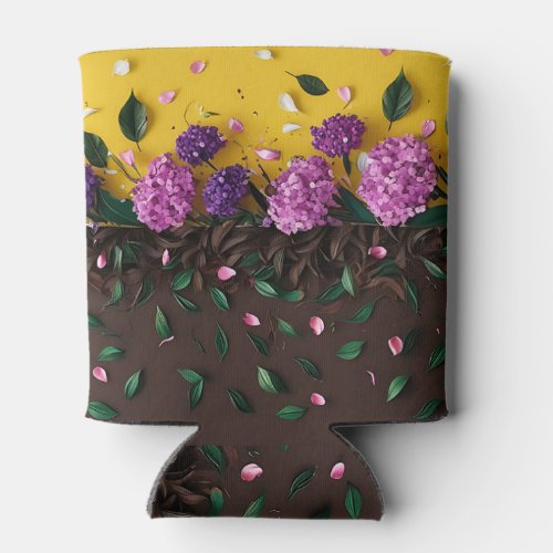 Blossoming Flora Can Cooler