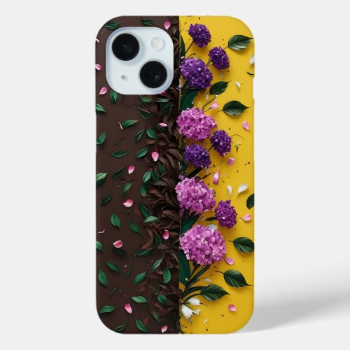 Blossoming Flora iPhone 15 Case