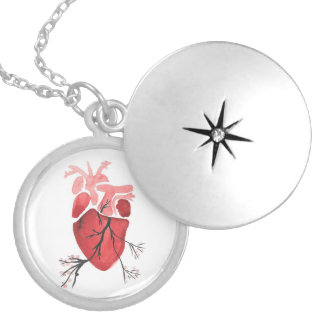 Blossoming Heart Locket Necklace