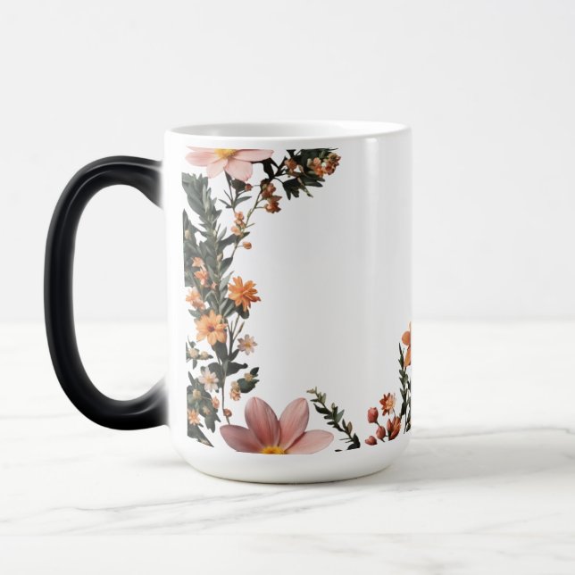 Blossoming Morphing Mug - 15 oz   (Left)