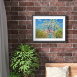 Blossoming pear tree, Monet Poster<br><div class="desc">Blossoming pear tree,  Monet</div>