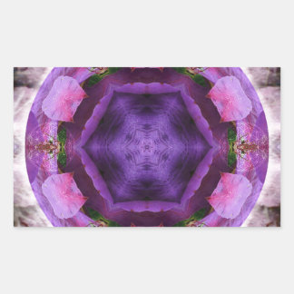 Blossoming Rectangular Sticker
