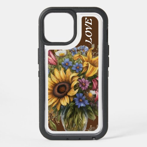 Blossoming Romance iPhone 15 Floral Love Case