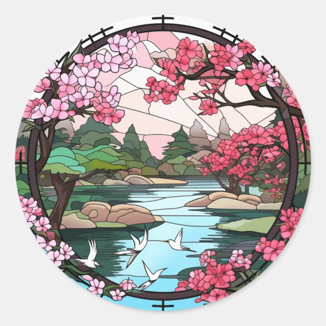 Blossoming Sakura Sticker Pack (Front)