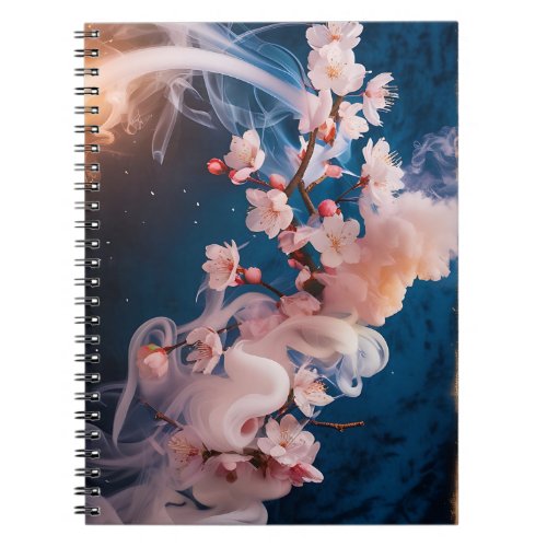 Blossoming Tree with Steam Notebook