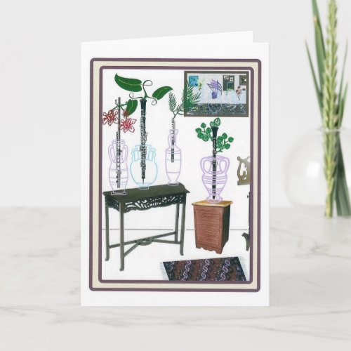 Blossoming Woodwinds Card
