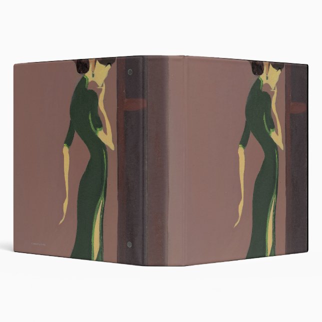 Blossoming Youth No.7 3 Ring Binder (Background)