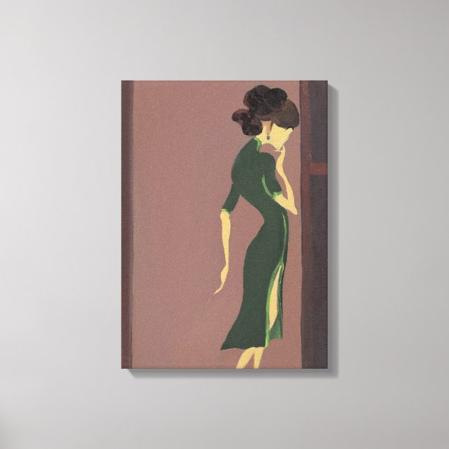 Blossoming Youth No.7 Canvas Print (Front)