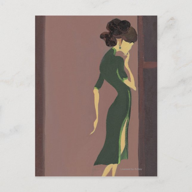 Blossoming Youth No.7 Postcard (Front)