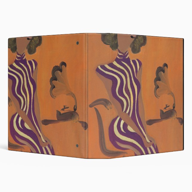 Blossoming Youth No.8 3 Ring Binder (Background)