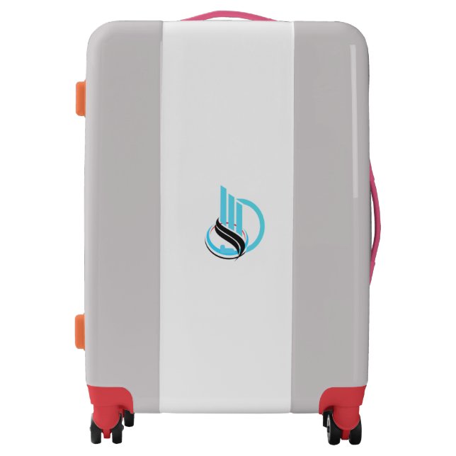 Blossoms & Books: The Journey Within" Luggage (Front)