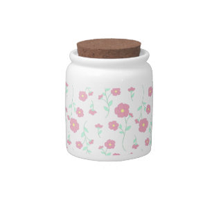 Blossoms Candy Jar
