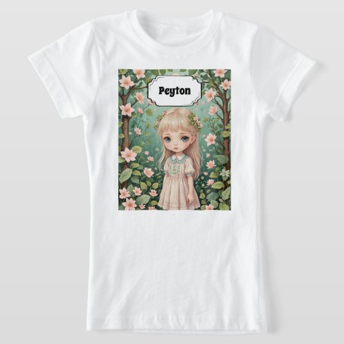 Blossoms Embrace Personalized T_Shirt