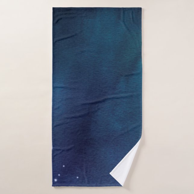 Blossoms flower paper vintage bath towel (Bath Towel)