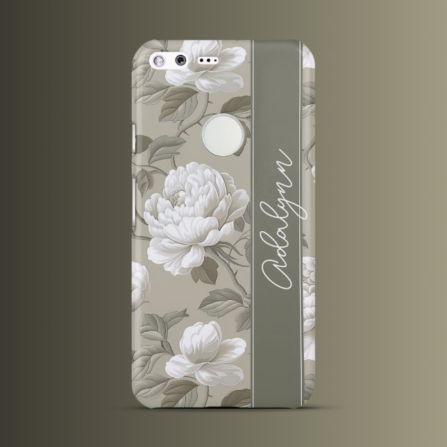 Blossoms in Sage Uncommon Google Pixel XL Case (Creator Uploaded)