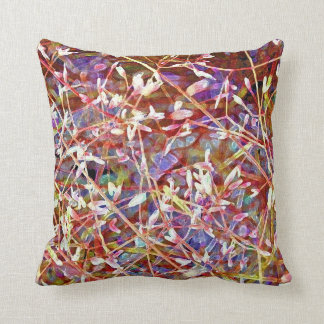 Blossoms in the Undergrowth Pillow