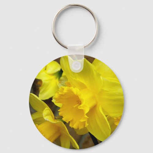 Blossoms Left Keychain