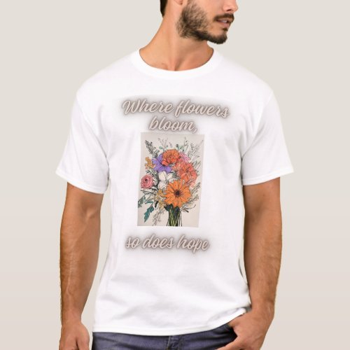 Blossoms of Beauty T_Shirt