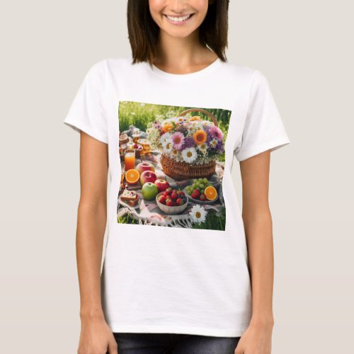 Blossoms of Serenity T_Shirt