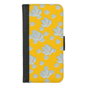 Blossoms On Sunny Yellow  iPhone 8/7 Wallet Case