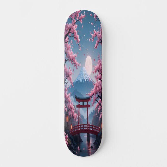 Blossoms & Peaks Edition 1 Skateboard (Front)