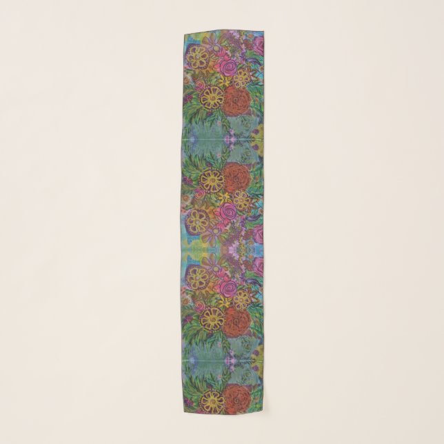 Blossoms Scarf (Front)