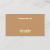 Blossoms & Window Business Card (Back)