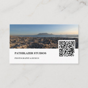Blouberg Beach Table Mountain Ocean View Business Card