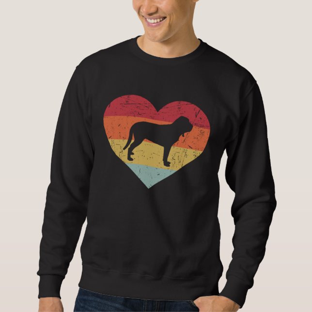 Bloudhound  Men Women Bloudhound  Vintage Dog Sweatshirt (Front)